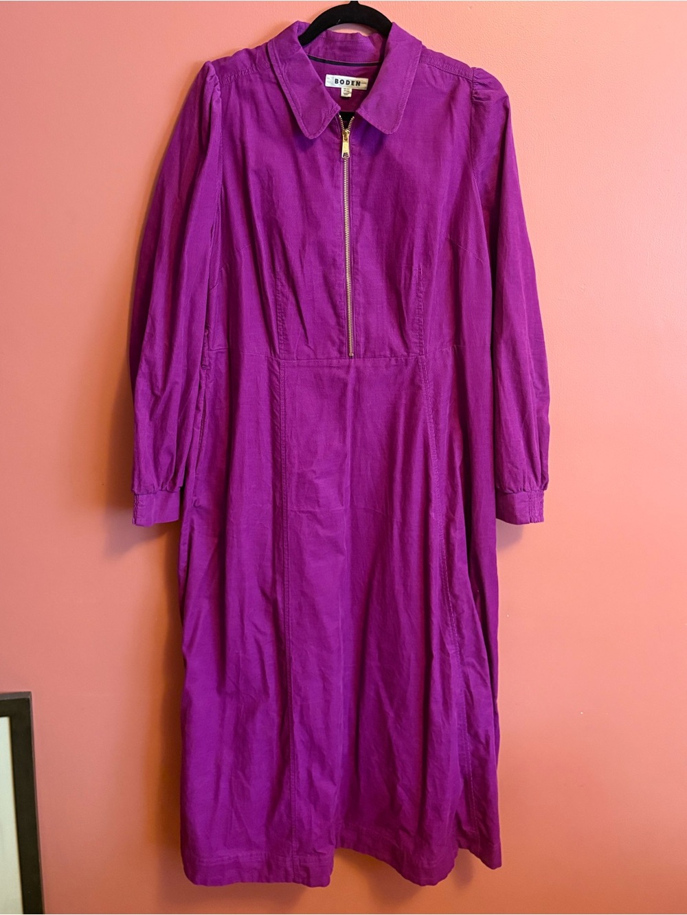 Vibrant Magenta Boden Adelaide Maxi Dress, NWOT - Picture 9 of 10